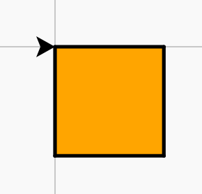 What the example draws