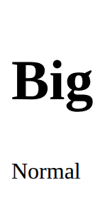 What the example draws