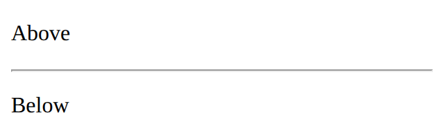 What the example draws