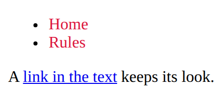 What the example draws
