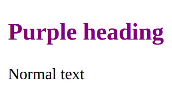 What the example draws