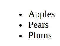 What the example draws