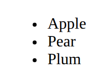 What the example draws
