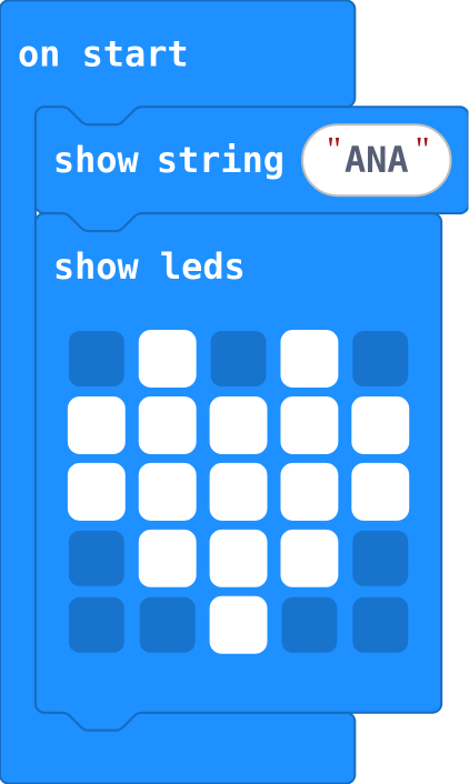 The program as blocks
