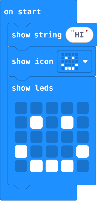 The program as blocks