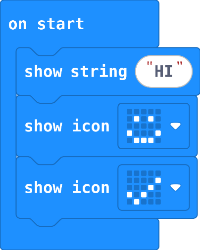 The program as blocks