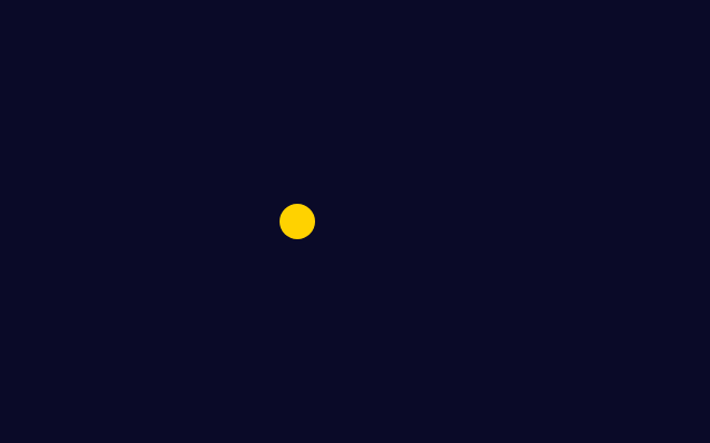What the example draws