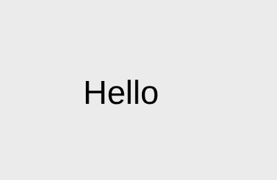 What the example draws