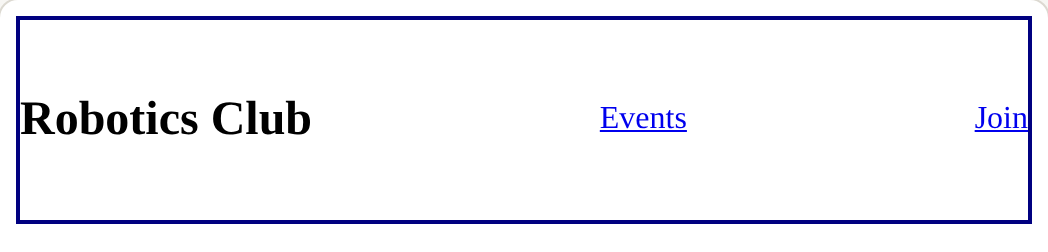 The page this code makes