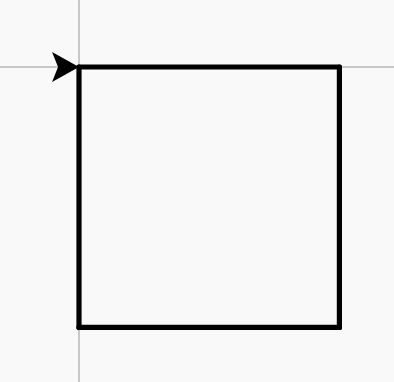 What the example draws